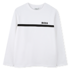 Lang&auml;rmeliges t-shirt BOSS 
                    JUNGE