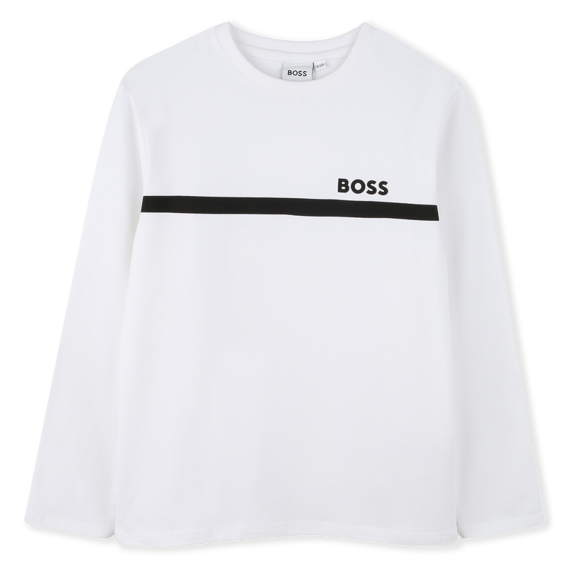 Lang&auml;rmeliges t-shirt BOSS 
                        JUNGE
