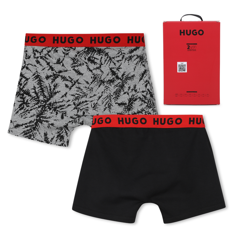 SET MIT 2 BOXERSHORTS HUGO 
                        JUNGE