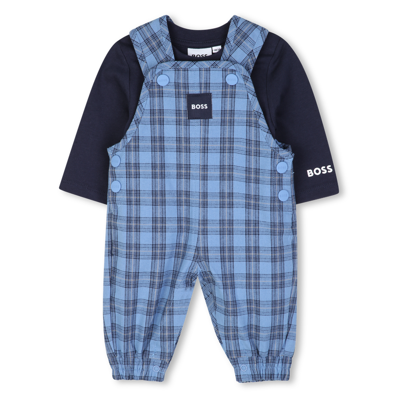 Overall- und T-Shirt-Set BOSS 
                        JUNGE