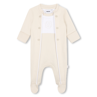 PYJAMA MIT DRUCKKNOPFVERSCHLUSS BOSS JUNGE