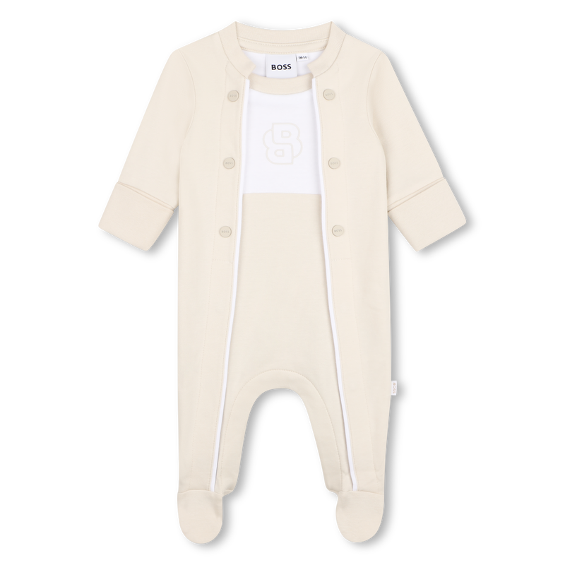 PYJAMA MIT DRUCKKNOPFVERSCHLUSS BOSS 
                        JUNGE