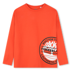 T-Shirt mit Logo-Druck TIMBERLAND 
                    JUNGE
