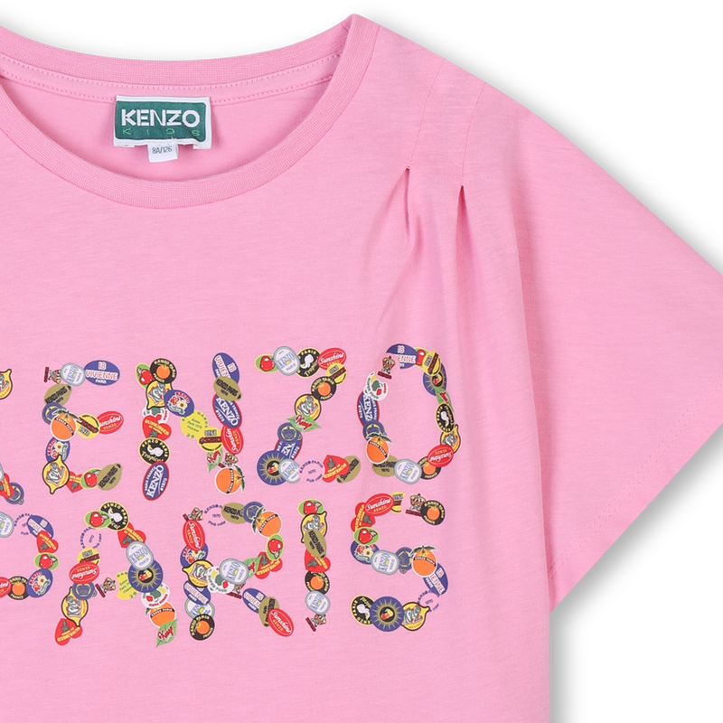 Kurzarm-T-Shirt KENZO KIDS 
                        M&Auml;DCHEN