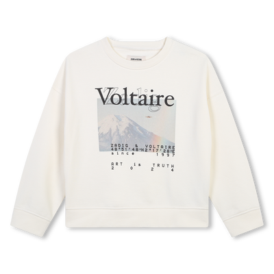 Sweatshirt aus Molton ZADIG & VOLTAIRE M&Auml;DCHEN