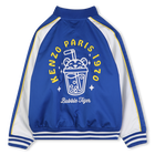 Jacke mit gestreiftem innenfutter KENZO KIDS 
                    JUNGE