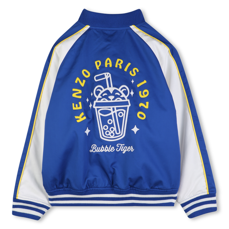 JACKE MIT GESTREIFTEM INNENFUTTER KENZO KIDS 
                        JUNGE