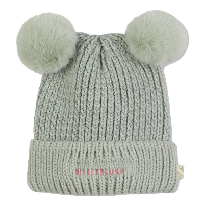 Doppelte Pompon-M&uuml;tze BILLIEBLUSH M&Auml;DCHEN