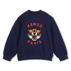 Fleece-sweatshirt, MITTELALTERLICHES BLAU, hi-res