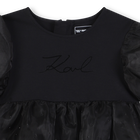 Kurz&auml;rmeliges Kleid KARL LAGERFELD KIDS 
                    M&Auml;DCHEN