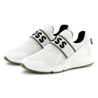 Niedrige Sneaker mit Stretch BOSS JUNGE