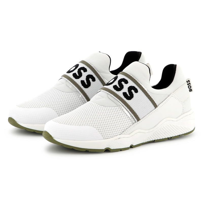 Niedrige Sneaker mit Stretch BOSS 
                        JUNGE