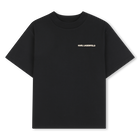 T-Shirt aus schwerem Baumwolljersey KARL LAGERFELD KIDS 
                    JUNGE