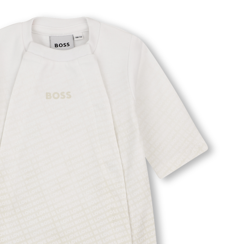Pyjama-Set mit M&uuml;tze und L&auml;tzchen BOSS 
                        JUNGE