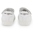 Low-Top-Sneaker aus Rindsleder KARL LAGERFELD KIDS 
                    UNISEX