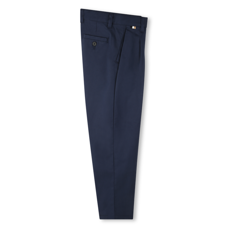 Melierte Hose aus Twill BOSS 
                        JUNGE