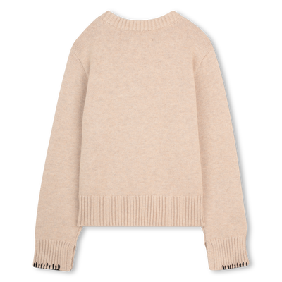 PULLOVER MIT RUNDHALSAUSSCHNITT ZADIG & VOLTAIRE M&Auml;DCHEN