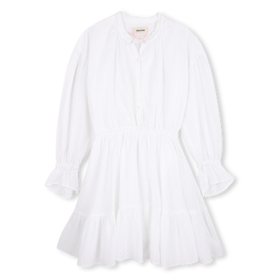 LANG&Auml;RMELIGES KLEID ZADIG & VOLTAIRE M&Auml;DCHEN