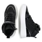 High-Top-Sneaker aus Leder KARL LAGERFELD KIDS 
                    M&Auml;DCHEN