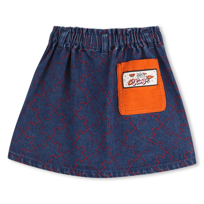 Jeansrock KENZO KIDS 
                        M&Auml;DCHEN
