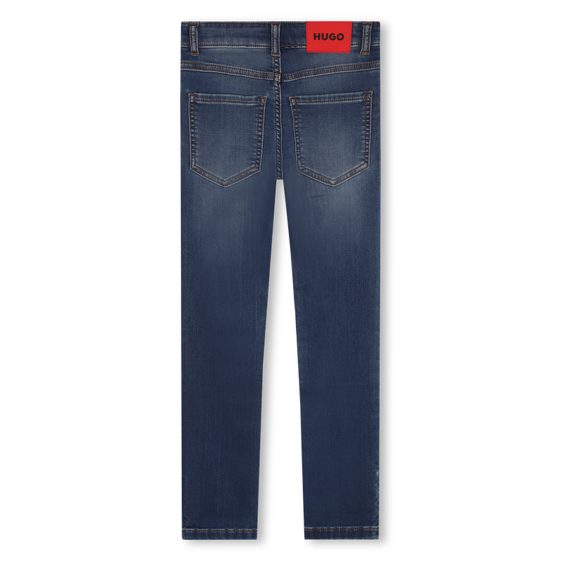 Enge Jeans aus Baumwollmix HUGO 
                        JUNGE