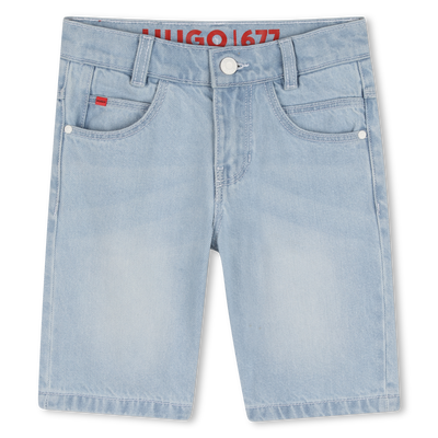 DENIM-BERMUDASHORTS HUGO JUNGE