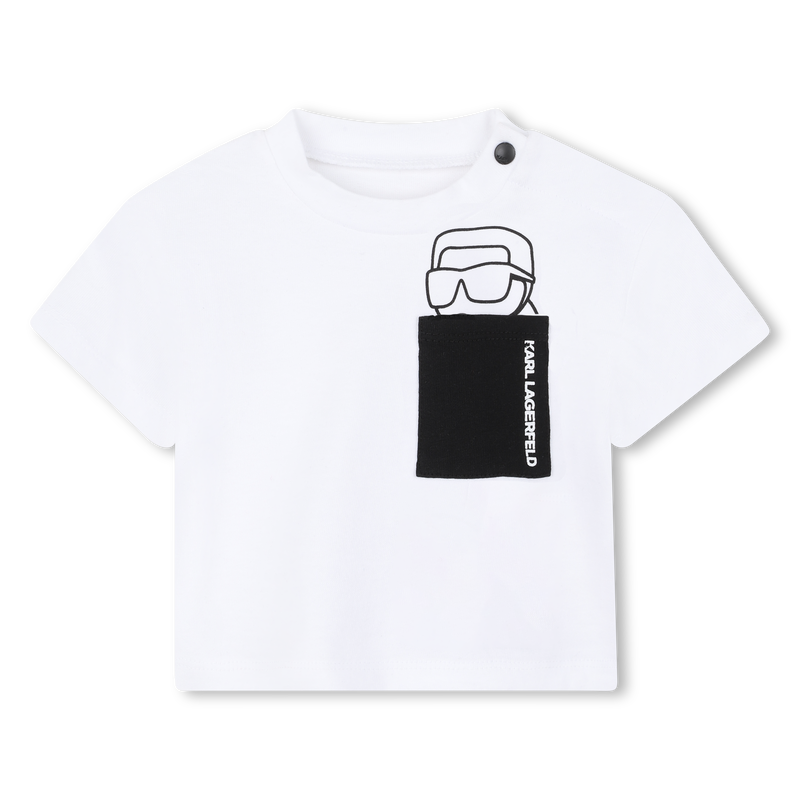 SET AUS T-SHIRT UND HOSE KARL LAGERFELD KIDS 
                        JUNGE