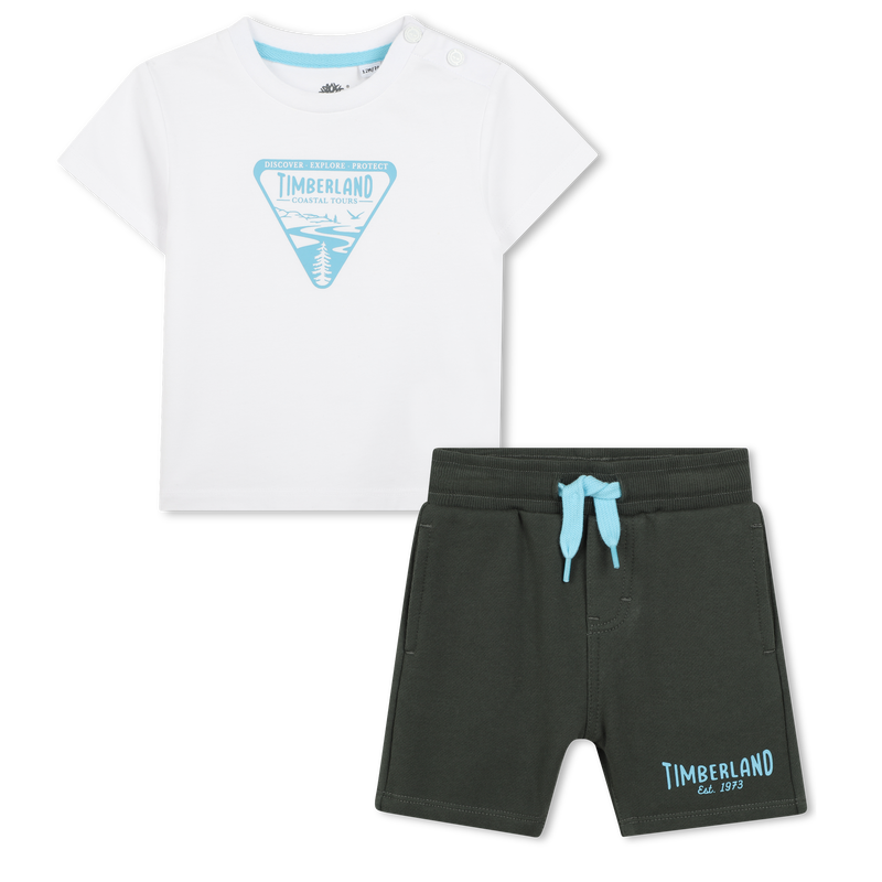 Set mit T-Shirt und Shorts TIMBERLAND 
                        JUNGE