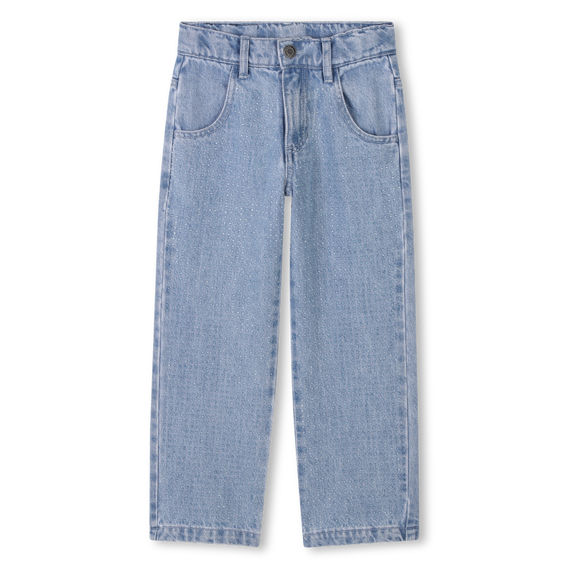 Jeans mit transparentem Strass MARC JACOBS 
                        M&Auml;DCHEN