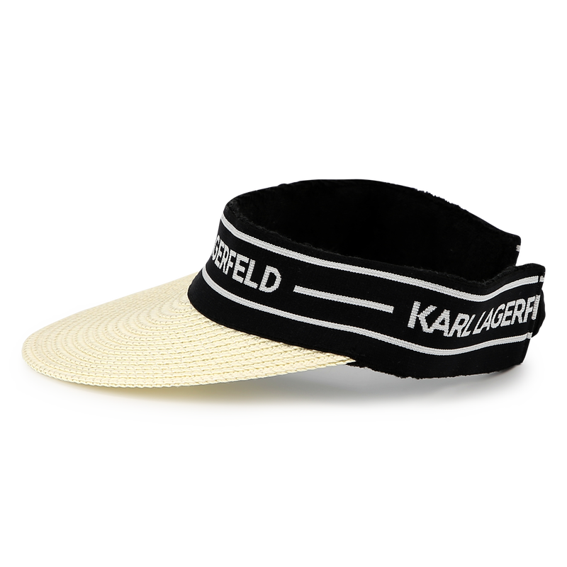 Visor Cap KARL LAGERFELD KIDS 
                        M&Auml;DCHEN