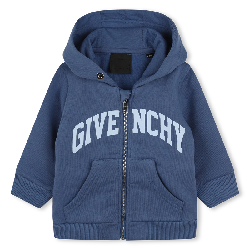 Kapuzen-Cardigan aus Molton GIVENCHY 
                        JUNGE