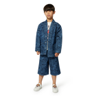 Jeans-Bermudas mit Druck KENZO KIDS 
                    JUNGE