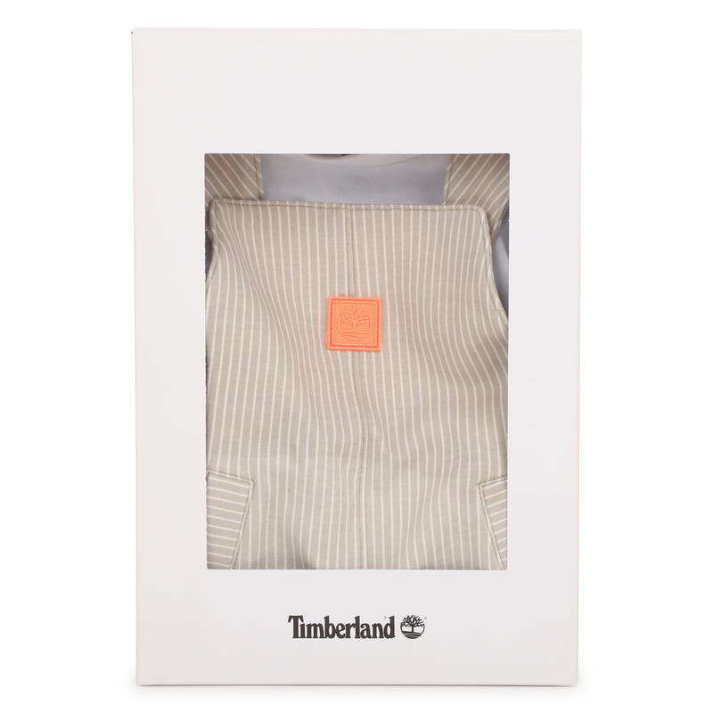 OVERALL UND T-SHIRT-SET TIMBERLAND 
                        JUNGE