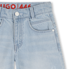 Denim-bermudashorts HUGO 
                    JUNGE