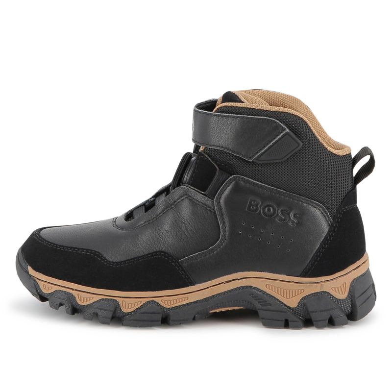 Stiefelette aus gemischtem Material BOSS 
                        JUNGE