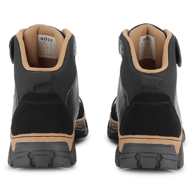 Stiefelette aus gemischtem Material BOSS 
                        JUNGE