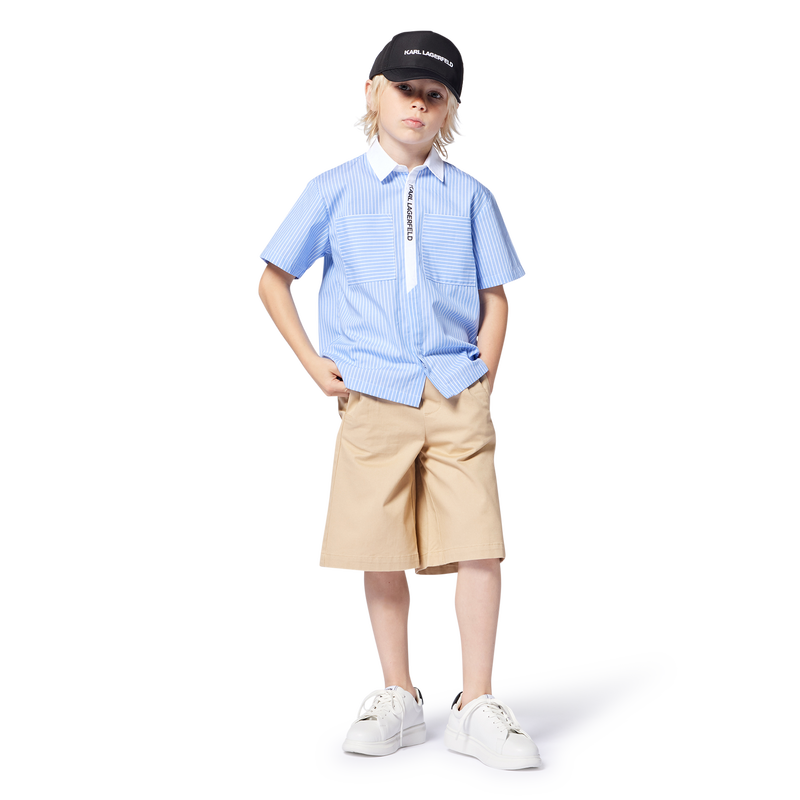 Twill-Bermudas KARL LAGERFELD KIDS 
                        JUNGE