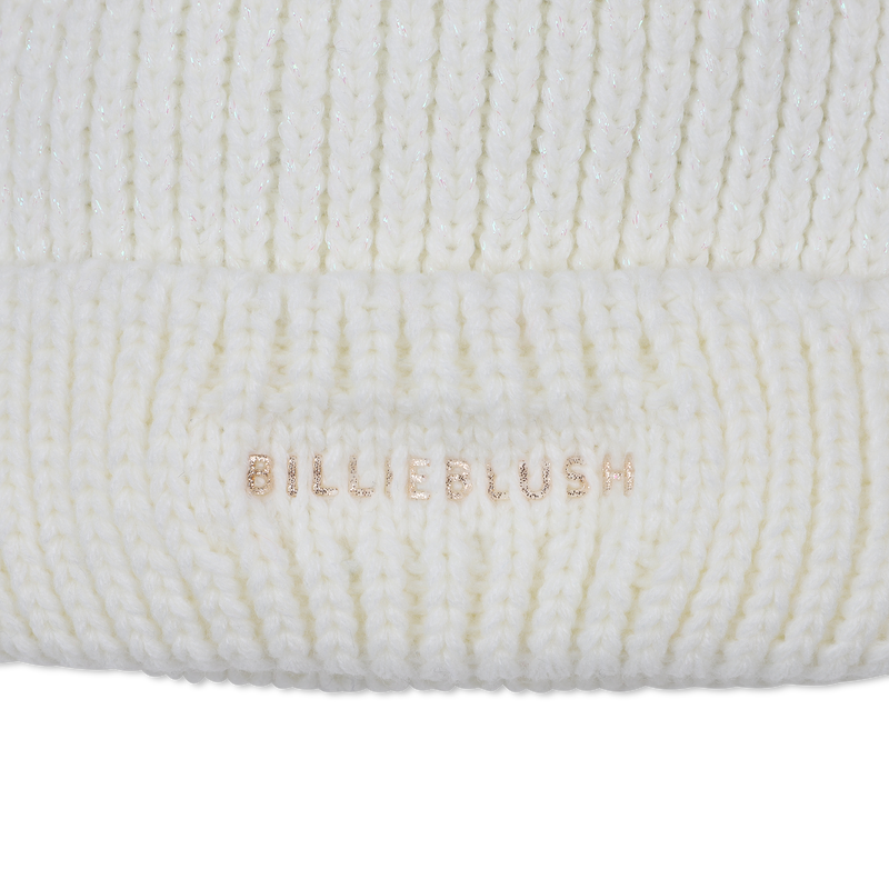 Doppelte Pompon-M&uuml;tze BILLIEBLUSH 
                        M&Auml;DCHEN