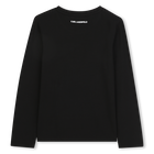Langarm-T-Shirt KARL LAGERFELD KIDS 
                    M&Auml;DCHEN