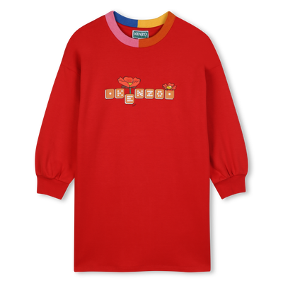 Langarmkleid KENZO KIDS M&Auml;DCHEN