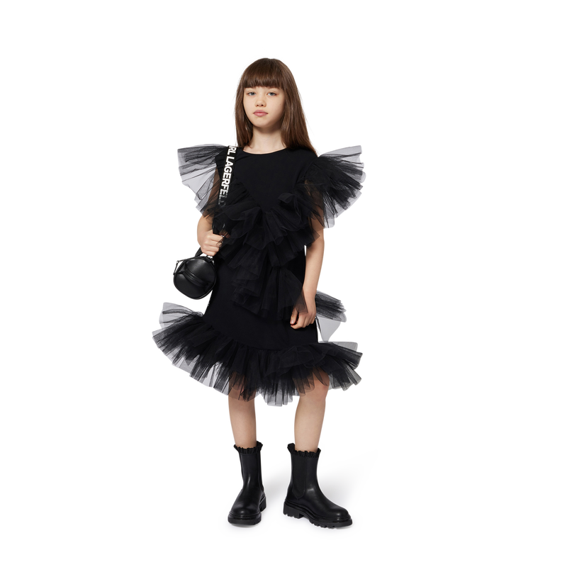 Mini-Bowling-Handtasche KARL LAGERFELD KIDS 
                        MÄDCHEN