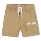 Shorts aus Gabardine, DUNKEL BEIGE, hi-res