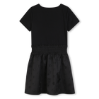 Kurzarmkleid KARL LAGERFELD KIDS 
                    M&Auml;DCHEN