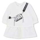 Kleid aus Baumwollfleece MARC JACOBS 
                    UNISEX