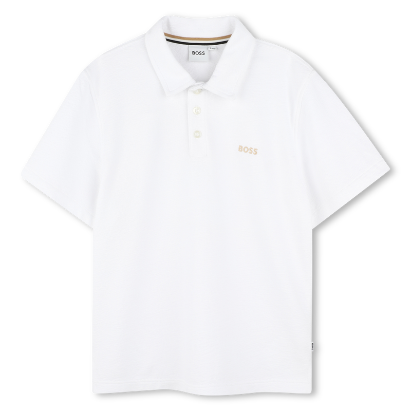 Weites Baumwoll-Poloshirt BOSS 
                        JUNGE