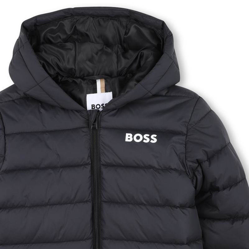 D&uuml;nne daunenjacke mit kapuze BOSS 
                        JUNGE