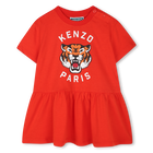 Kurz&auml;rmliges Kleid KENZO KIDS 
                    M&Auml;DCHEN