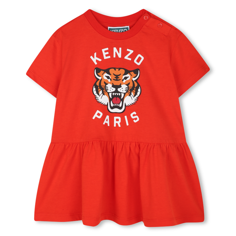 Kurz&auml;rmliges Kleid KENZO KIDS 
                        M&Auml;DCHEN