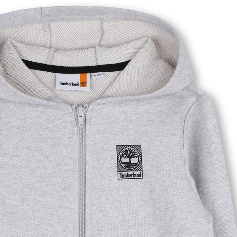 Cardigan mit Kapuze aus Fleece TIMBERLAND 
                        JUNGE