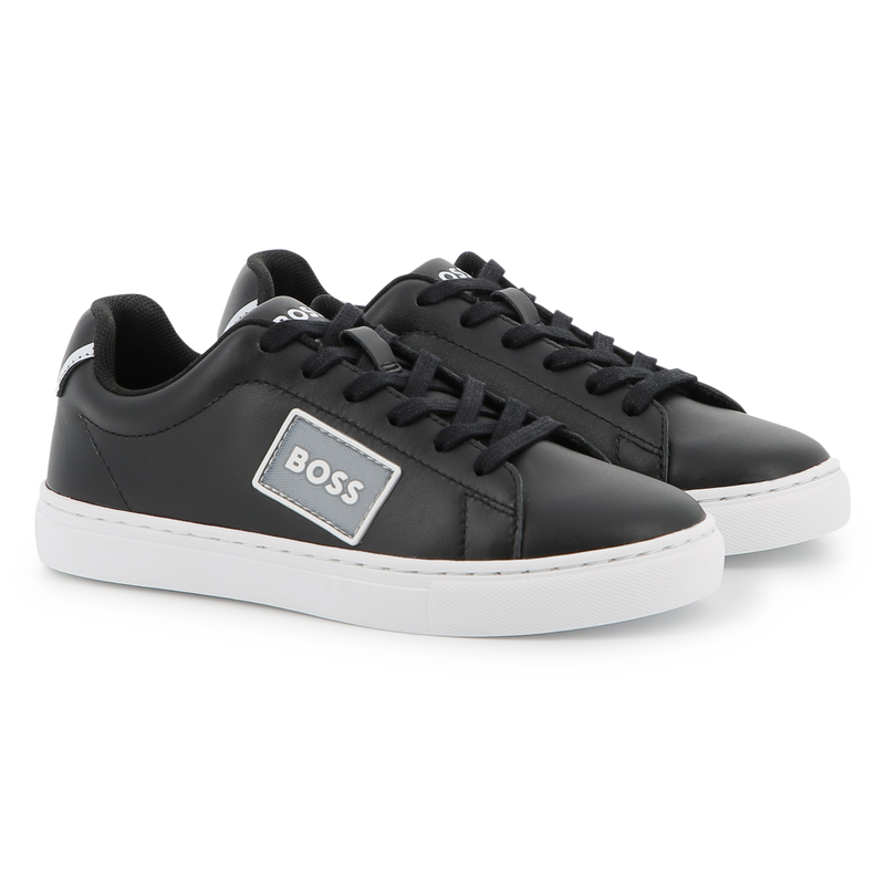 Sneaker aus Rindsleder BOSS 
                        JUNGE